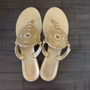 Jack Rogers Georgica Jelly Gold